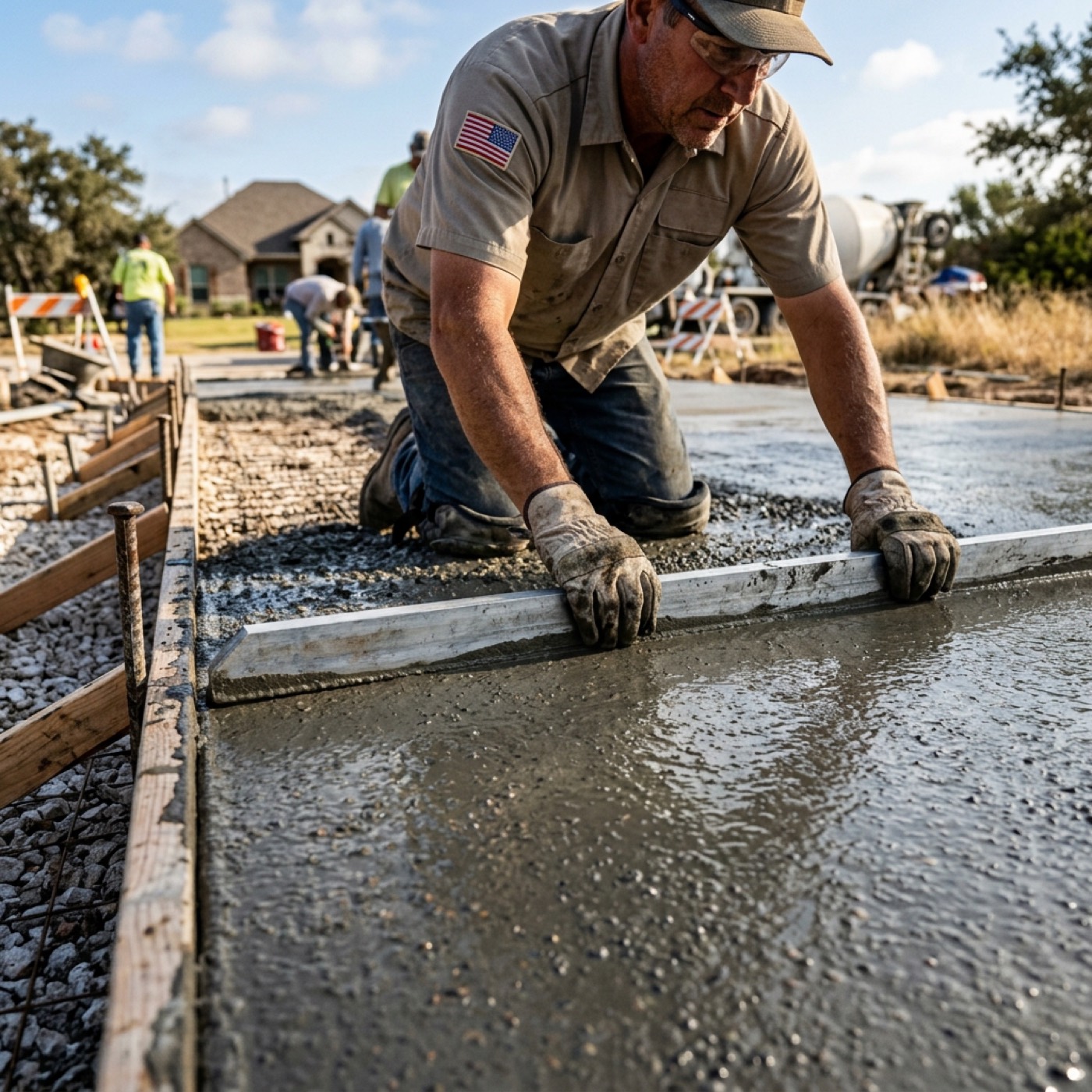 Concrete Staining in Terrell TX